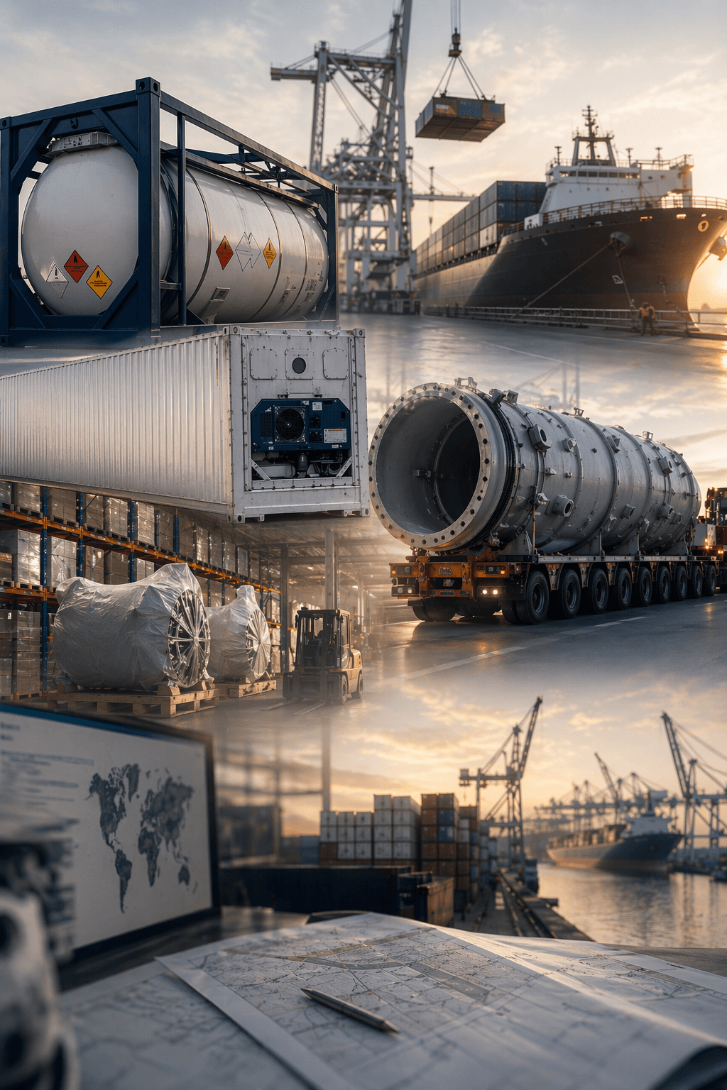 Special cargo operations at port